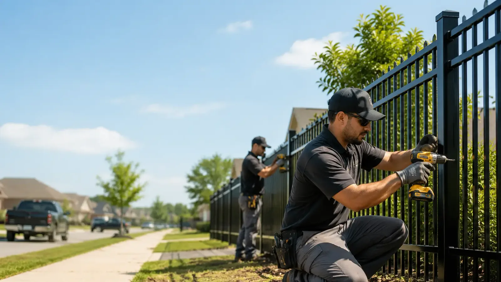 Metal Fence Installation in Gagetown, MI